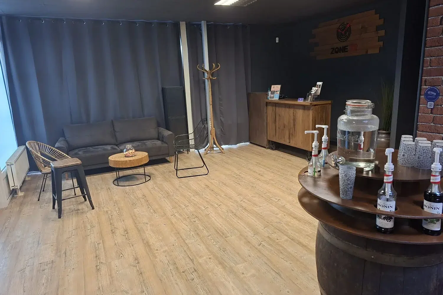 accueil ZONE 72 Escape Game